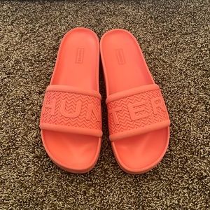 Orange Hunter slides